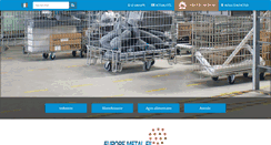 Desktop Screenshot of europemetalfil.fr